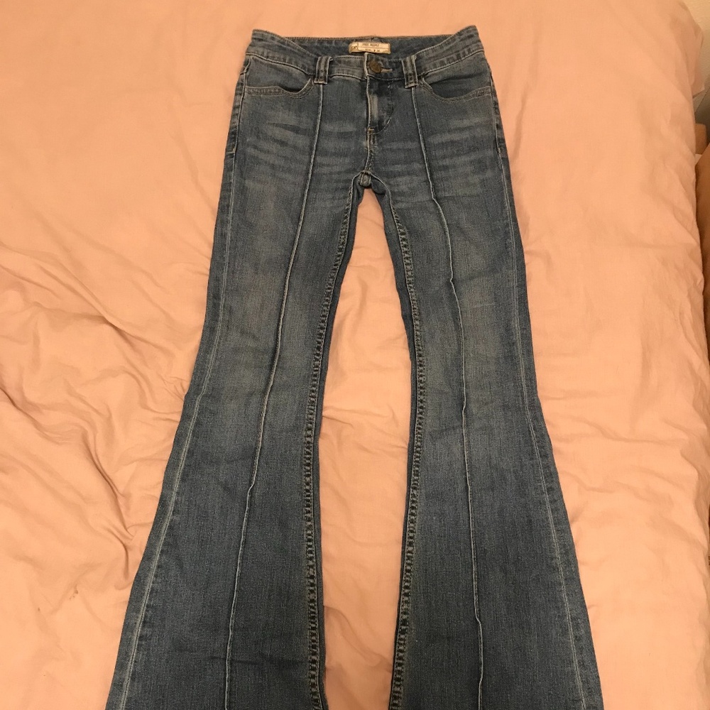 Free People Denim Flare (size 24)